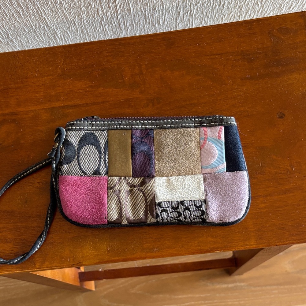 Coach Patchwork Wristlet Clutch - image 1
